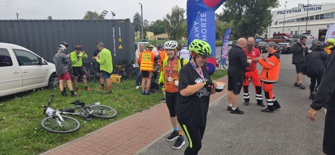 Finisz Eskapady. 50 rowerzystów pokonało blisko 300 km po regionie