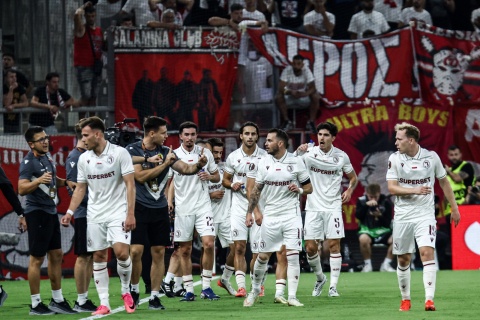 Liga Europy: Jagiellonia zaczęła zmagania od porażki. Olympiakos lepszy na własnym stadionie