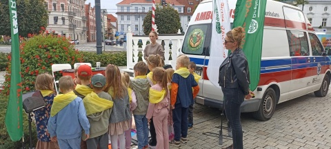 Bezpieczeństwo i profilaktyka na drodze. W Toruniu można było wsiąść do symulatora dachowania