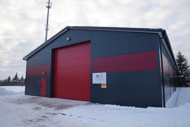 Magazyn obrony cywilnej powstał w Rypinie. Budowa pochłonęła ponad milion złotych [zdjęcia]