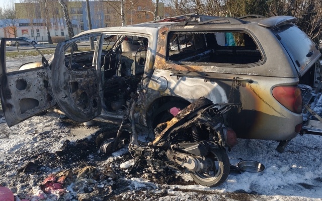 Samochód był dla niego całym światem. Auto spłonęło, rusza pomoc dla bydgoszczanina