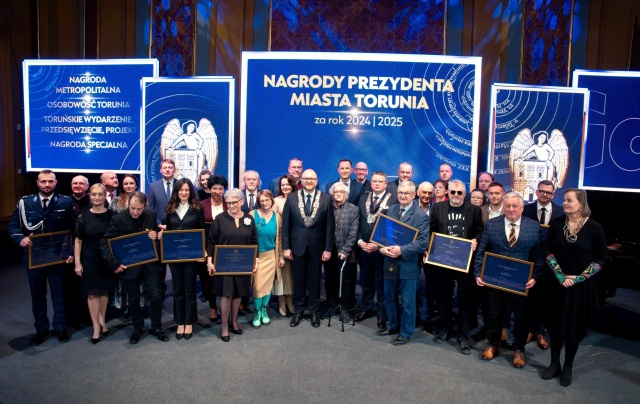 Promują miasto przez sport, literaturę, dobroczynność. Za to nagradza prezydent Torunia