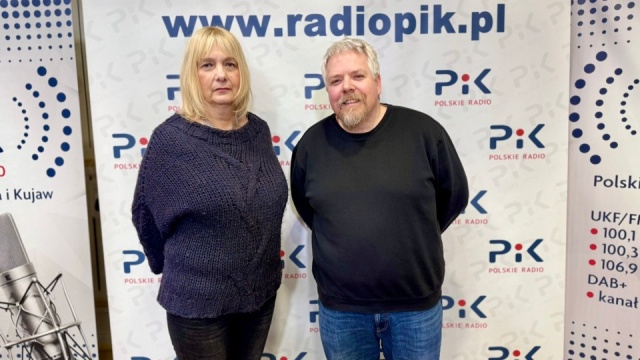 Żaneta Walentyn i Michał Słobodzian w Kcyni. Spotkanie z twórcami audiodokumentu Tu się nie płacze