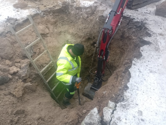 W podtoruńskiej Krobi nie było wody. Do wiader wsypałam trochę śniegu. Ręce wycieram chusteczkami nawilżonymi