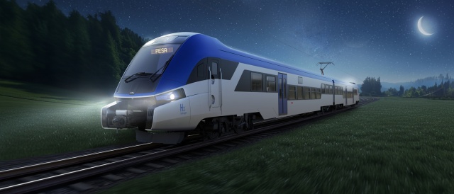 Bydgoska PESA zbuduje prototyp polskiego pociągu pasażerskiego na wodór [wideo]