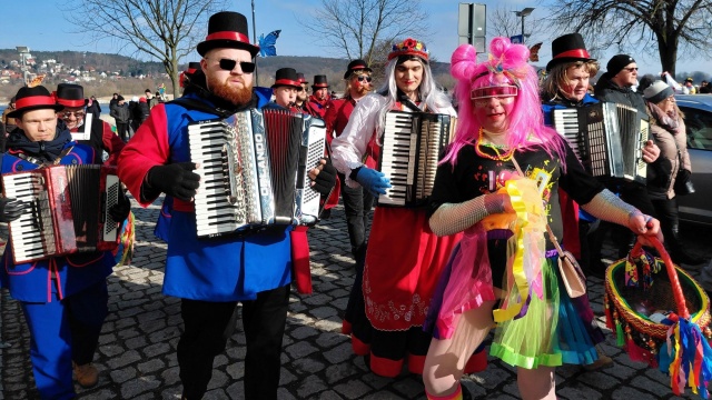 Przebierańcy przeszli ulicami Włocławka. 35. edycja Korowodu Grup Zapustnych [zdjęcia i wideo]