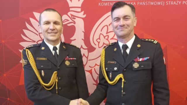 Po 32 latach powiedział dość. Ze służby odchodzi komendant miejski włocławskiej straży pożarnej