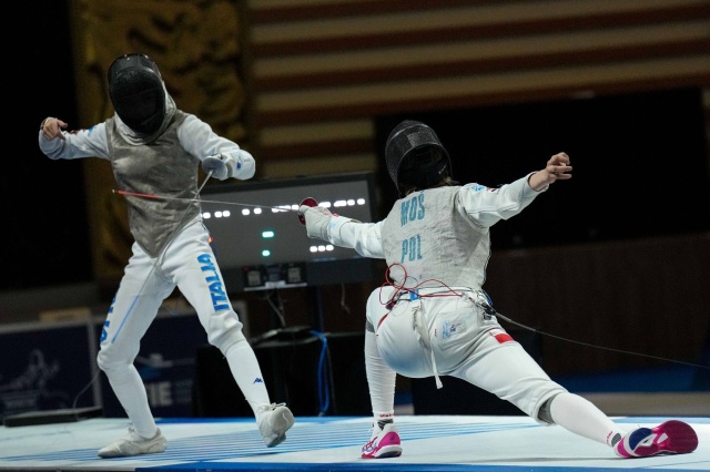 Srebrny medal Teresy Moś na Mistrzostwach Europy Kadetek w Tbilisi Wielki sukces bydgoskiej florecistki