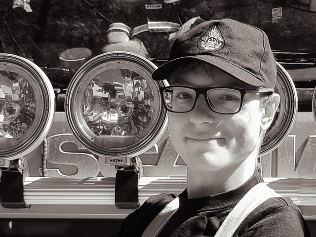 Strażacy z Papowa Toruńskiego żegnają kolegę Dominika Polaka. 22-latek zginął w wypadku