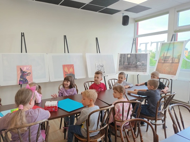 Ilustracja jest tak samo ważna jak tekst. Warsztaty na Festiwalu LiterObrazki [zdjęcia]