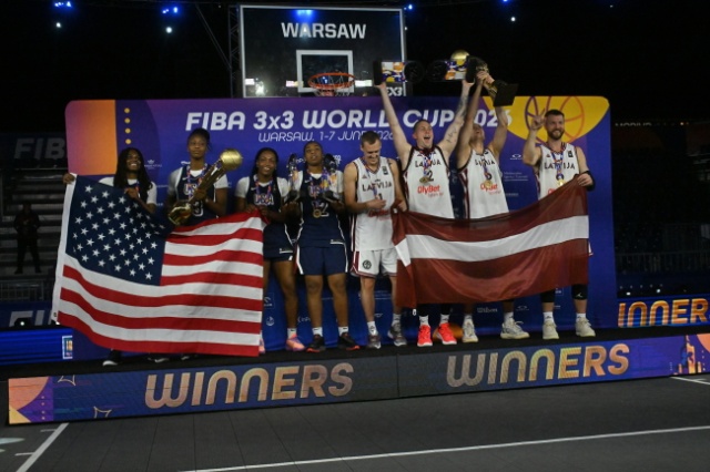 MŚ w koszykówce 3x3: Amerykanki i Łotysze najlepsi w Warszawie