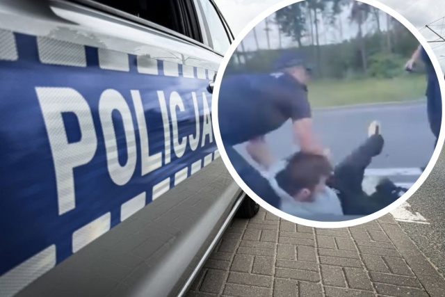 Bydgoski komendant nakazał ocenę policyjnej interwencji. Jej nagranie krąży w internecie