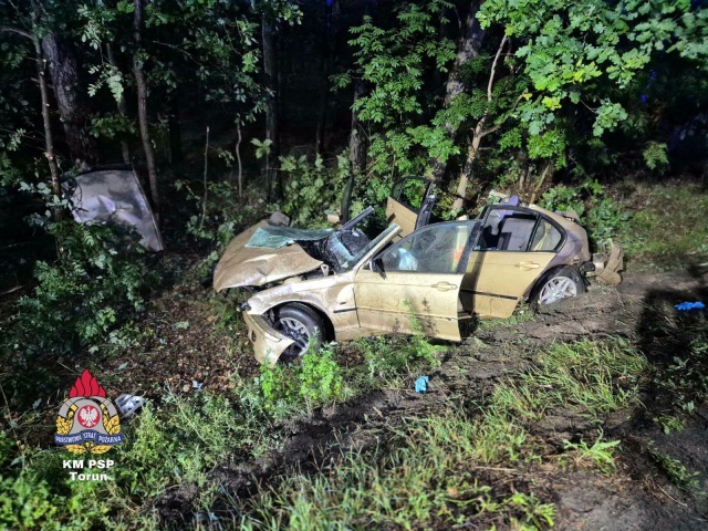 Tragiczny wypadek na DK 91 pod Toruniem. Nie żyje 19-latka