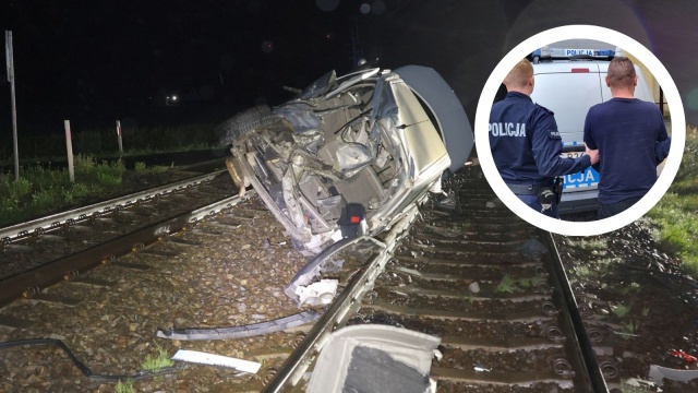 Złamał sądowy zakaz i pod wpływem alkoholu wjechał pod pociąg. 39-latek z powiatu radziejowskiego w areszcie