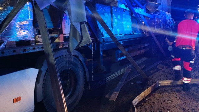 Tragiczny wypadek na trasie S5 pod Bydgoszczą. Zginęła jedna osoba