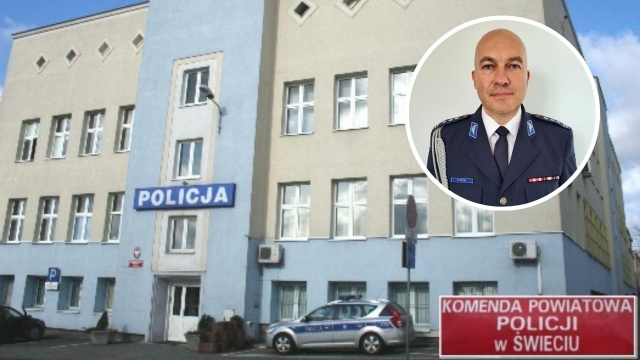Komendant policji w Świeciu odwołany. Prokuratura sprawdza, czy nie przekroczył uprawnień