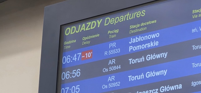 W związku z akcją protestacyjną maszynistów opóźnionych było ponad 220 pociągów