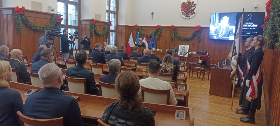 W spotkaniu wzięli udział członkowie zarządu i radni województwa. / Fot. Monika Kaczyńska