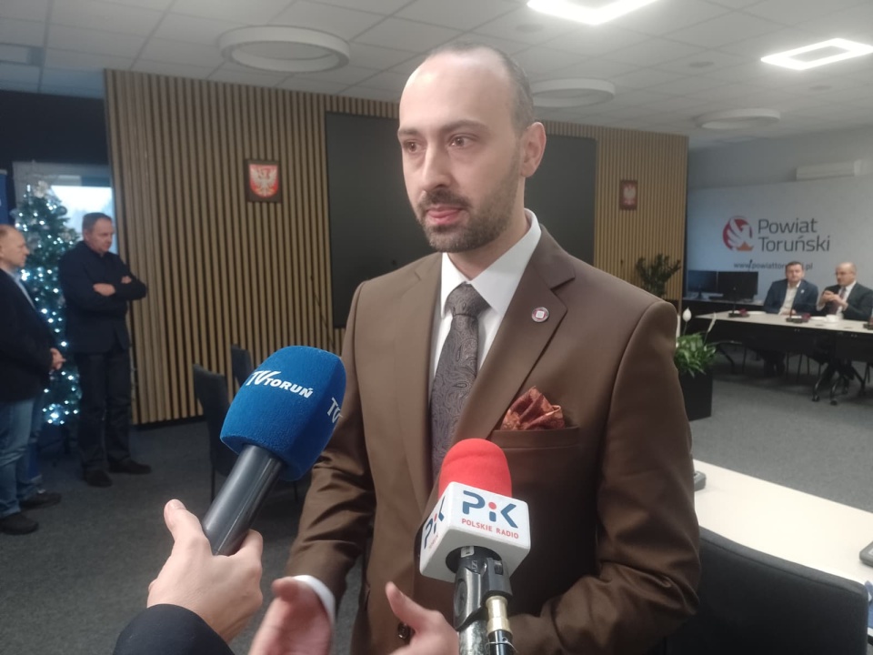 Paweł Lisewski, nowy Państwowy Powiatowy Inspektor Sanitarny w Toruniu. / Fot. Michał Zaręba