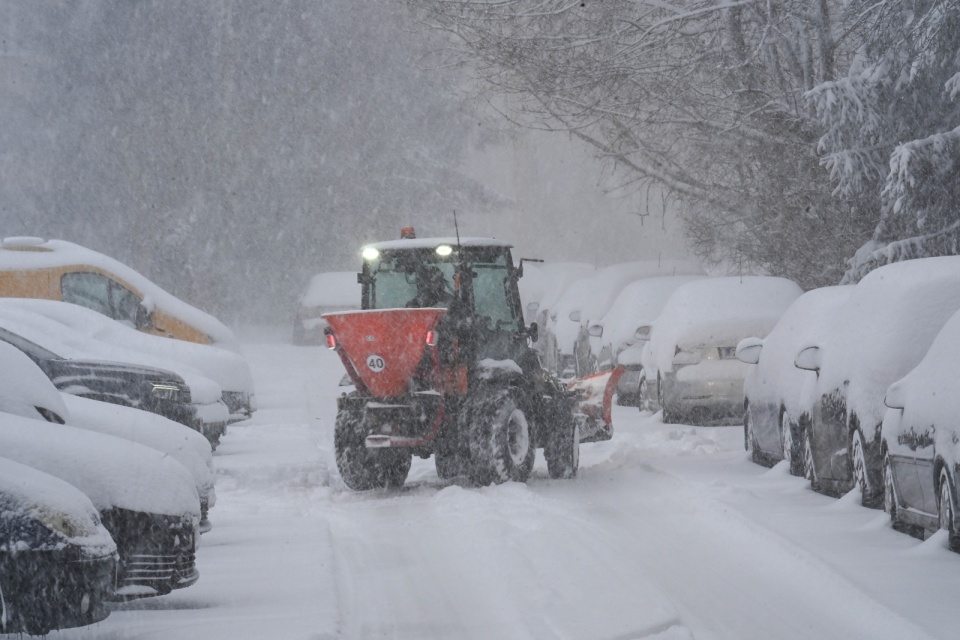 Tak w sobotę wyglądał Koszalin/fot. PAP/Piotr Kowala