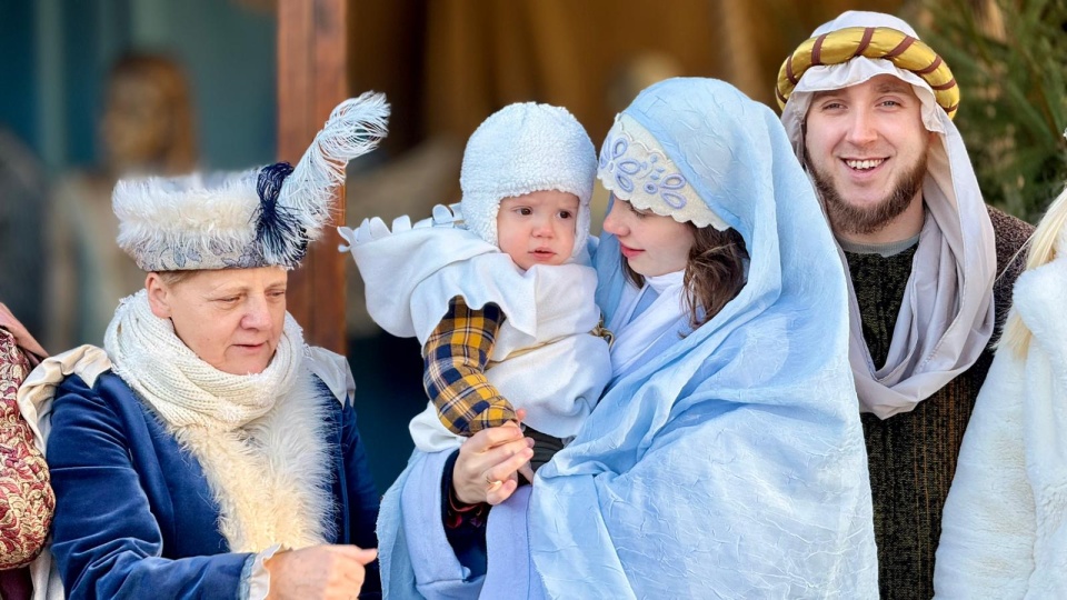 W Maryję i Józefa wcielą się Zofia i Krzysztof Bukowieccy. / Fot. Izabela Langner