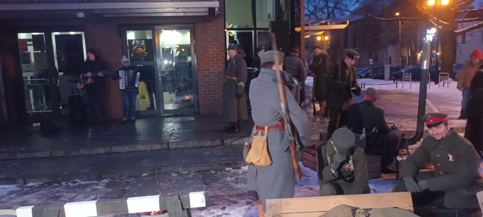 „Kolędowanie z Powstańcami" w Inowrocławiu/fot. Marcin Glapiak