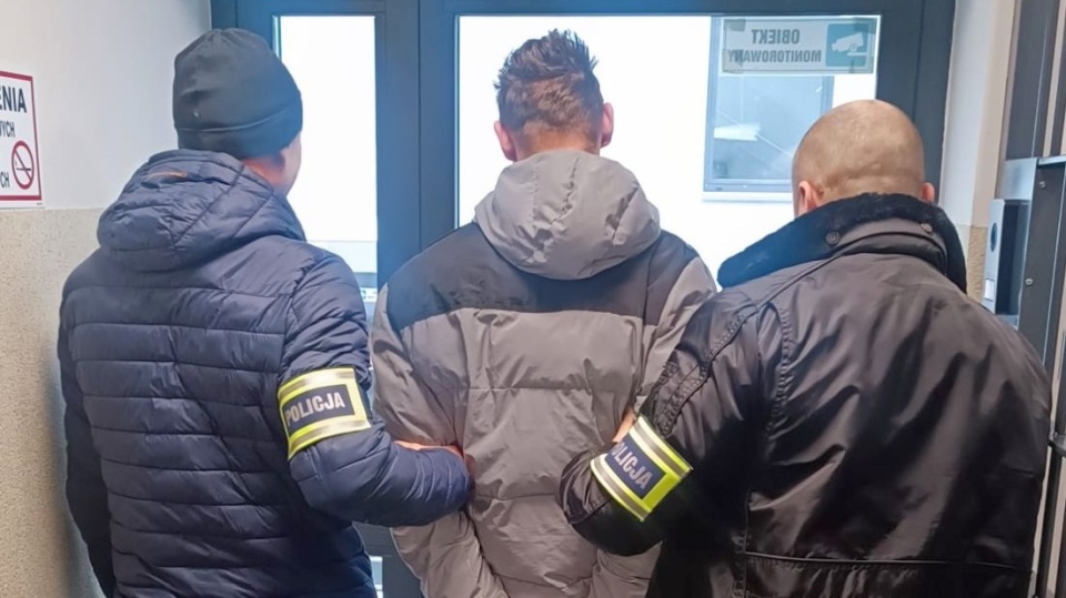 21-letni Inowrocławianin zatzrymany przez policję za posiadanie znacznej ilości narkotyków/fot. mat. policyjne KPP w Inowrocławiu