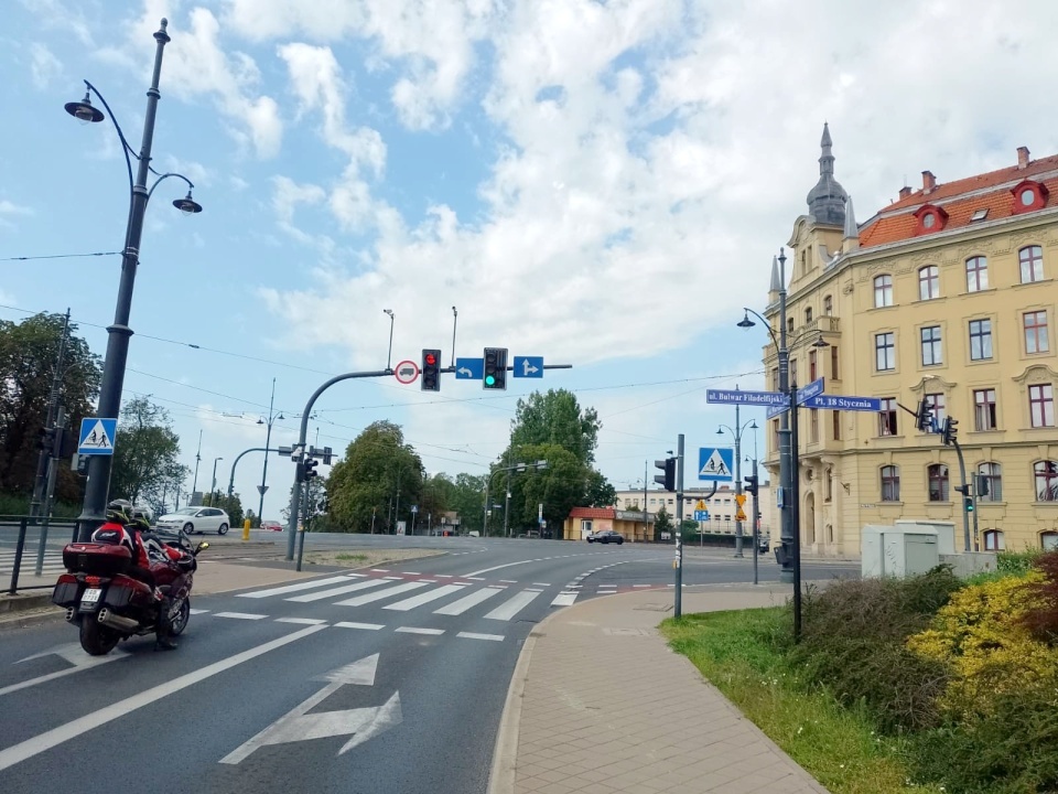 Strzały miały paść na skrzyżowaniu ulic Traugutta i Warszawskiej/Fot. Michał Zaręba, Archiwum