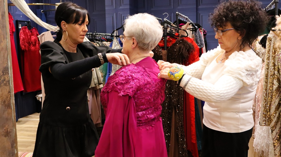 W ten weekend panie uczyły się układów choreograficznych oraz wybierały sukienki na czerwony dywan/fot. Tatiana Adonis