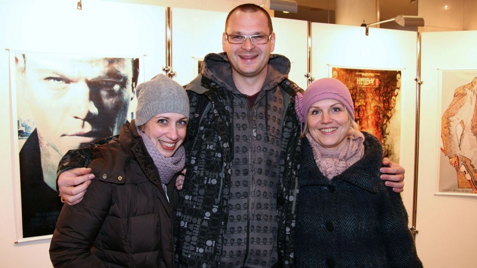 Dziennikarze PR PiK (od lewej): Bogumiła Wresiło, Tomasz Kaźmierski i Monika Siwak na archiwalnym zdjęciu/fot. Piotr Walczak