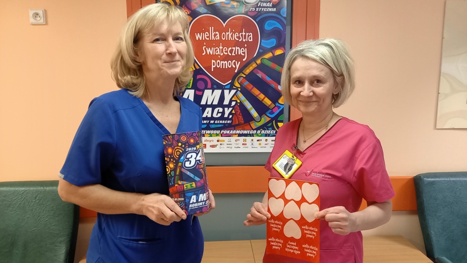 Panie z Kliniki Pediatrii, Alergologii i Gastroenterologii Szpitala Uniwersyteckiego im. Jurasza w Bydgoszczy będą w niedzielę (25.01.) osobiście kwestować. / Fot. Tatiana Adonis