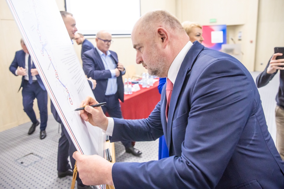Deklarację współpracy podpisano w Urzędzie Marszałkowskim w Toruniu. / Fot. Andrzej Goiński dla K-PUM