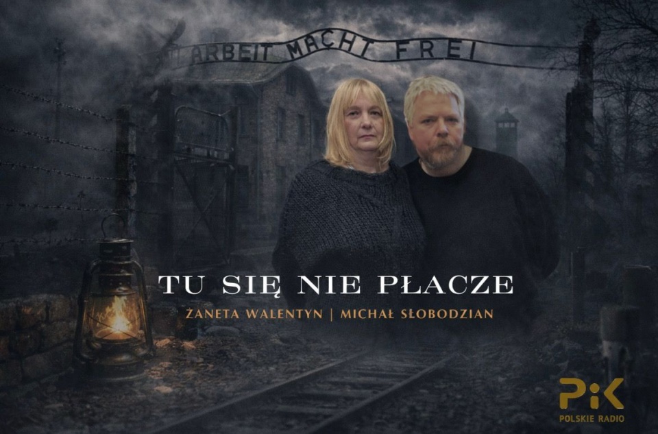 Żaneta Walentyn i Michał Słobodzian to twórcy dokumentu „Tu się nie płacze"/grafika: Izabela Langner