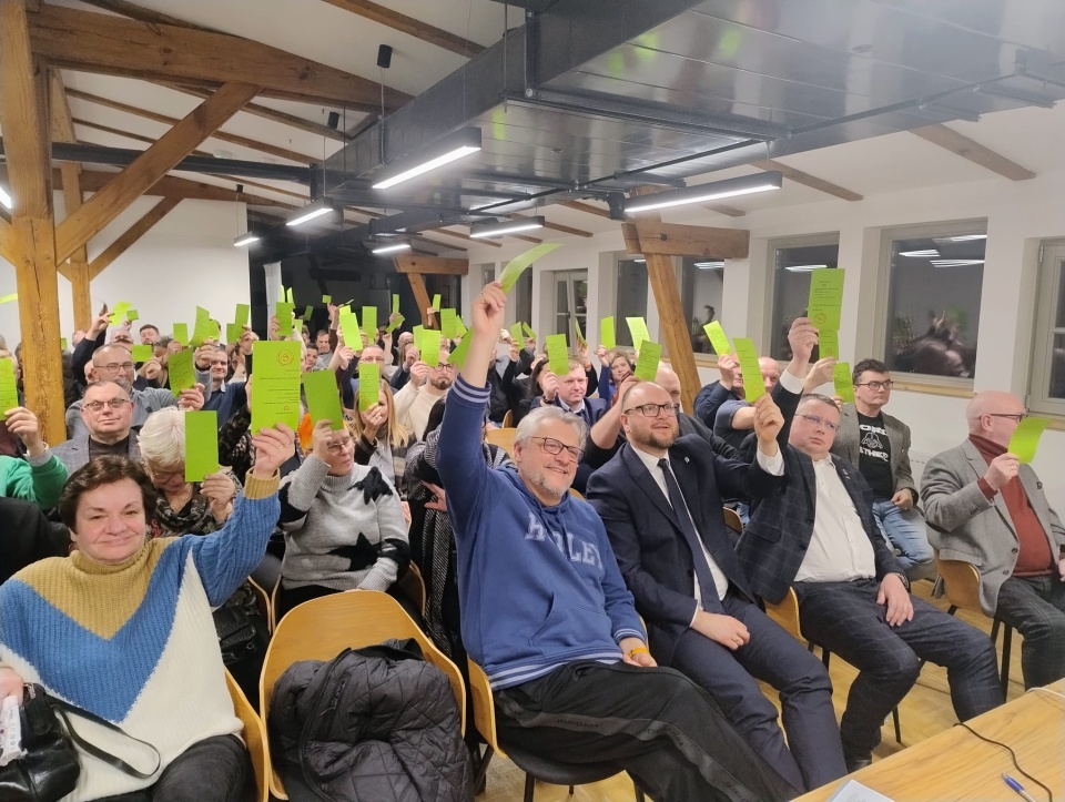 Wybory w toruńskiej KO. / Fot. FB Tomasz Lenza