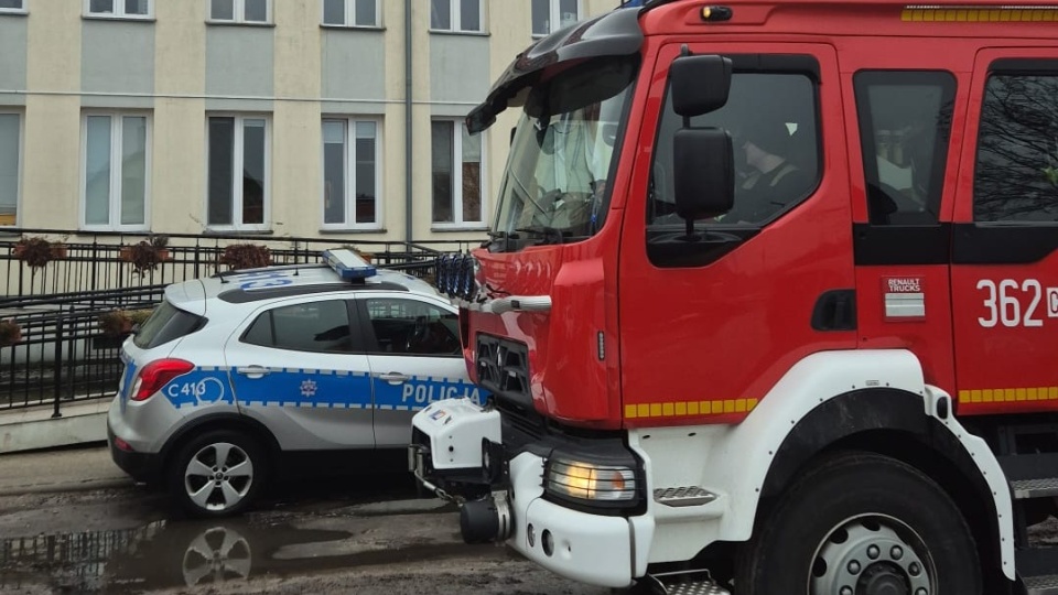 Ewakuacja ponad 20 dzieci ze żłobka w Lubieniu Kujawskim/fot. PSP Włocławek