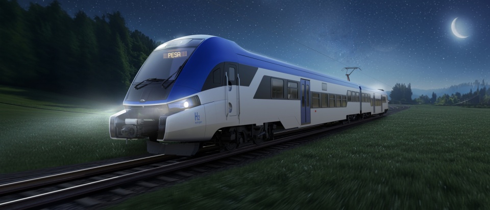 Tak prezentuje się nowoczesny pojazd PESA HEMU/ Fot. Materiały Pesa SA.