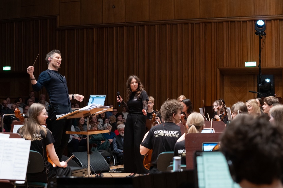 Tak było na próbie generalnej w Filharmonii Pomorskiej. /Fot. M. Kledzik