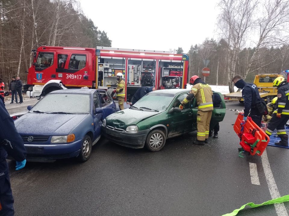 Tak wyglądał praktyczny egzamin z udzielania kwalifikowanej pierwszej pomocy. / Fot. Michał Zaręba