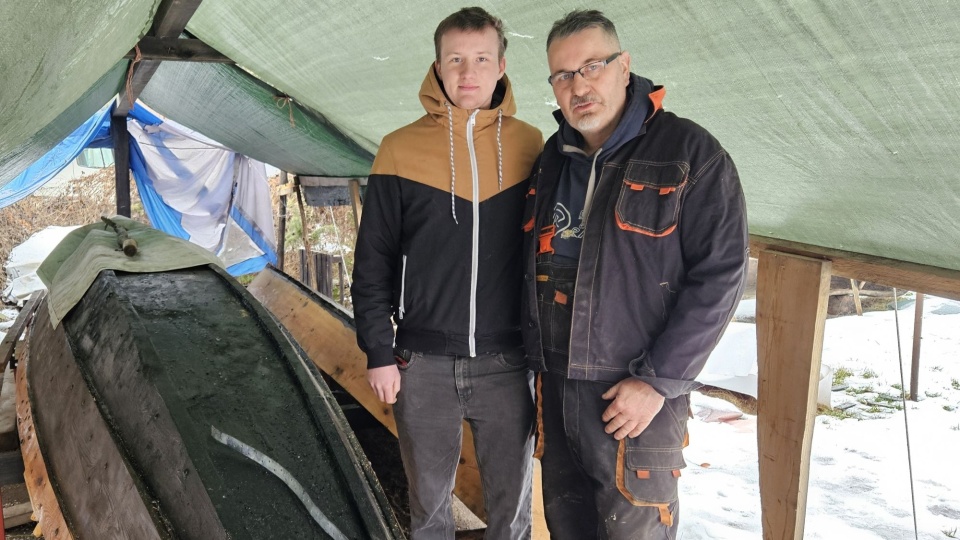 Od lewej: Kamil Brzeziński (uczeń) i Rafał Kmieć (mistrz)/fot. Adriana Andrzejewska-Kuras