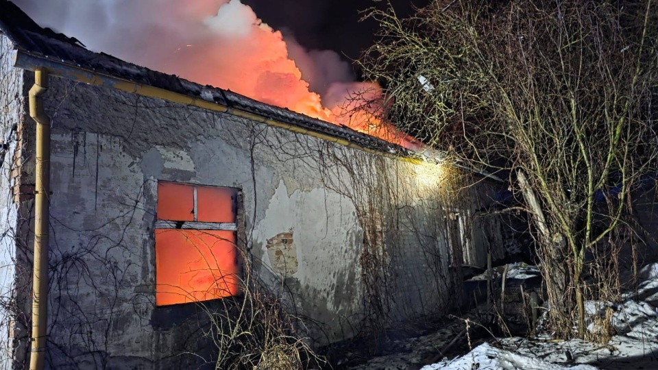 Nie żyje mężczyzna, który przebywał w płonącym domu w miejscowości Parski/fot. Facebook/Komenda Miejska Państwowej Straży Pożarnej w Grudziądzu