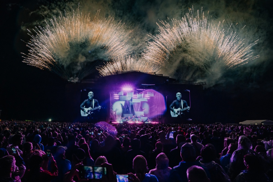 Artyści wystąpili podczas finału festiwalu ZORZA 2025 w sierpniu ubiegłego roku/fot. Maciek Czyżewski