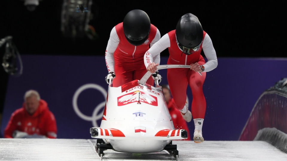 Bobsleistki Klaudia Adamek i Linda Weiszewski/fot. PAP/EPA