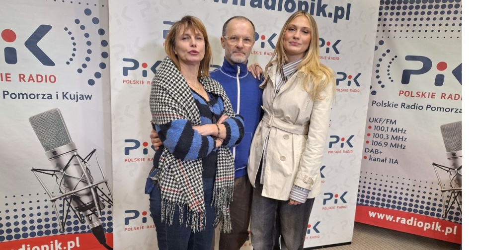 Na zdjęciu (od lewej): Anna Ajtner, Jarosław Majewski i Sandra Ajtner/ Fot. Bogumiła Wresiło