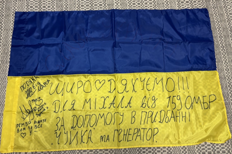 Dzięki zbiórkom Michała Musielaka ukraińskim żołnierzom udało się przekazać już sześć samochodów i inny sprzęt/ Fot. Facebook, Michał Musielak