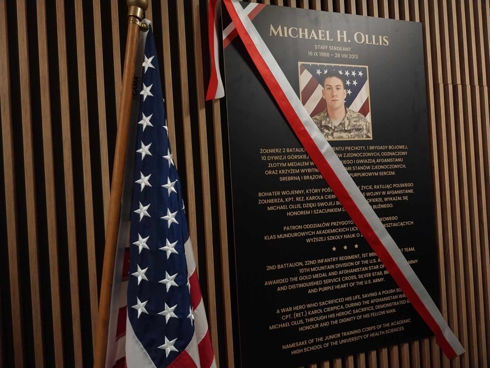 Sierż. Michael Ollis może pośmiertnie otrzymać Krzyż Wielki Orderu Zasługi RP. Chce tego Władysław Kosiniak-Kamysz/fot. Jolanta Fischer/Archiwum