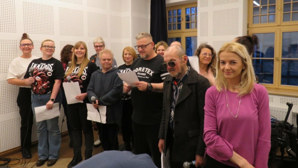 Toruński chór „Sami Ładniej" Serca Torunia nagrywa utwory zespołu The Analogs/fot. Michał Zaręba