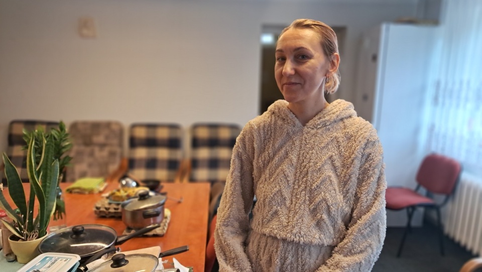 Wiktoria Iwanowa jest w Bydgoszczy z dwoma synami. Pochodzi z Zaporoża i bardzo tęskni za domem/fot. Magdalena Gill