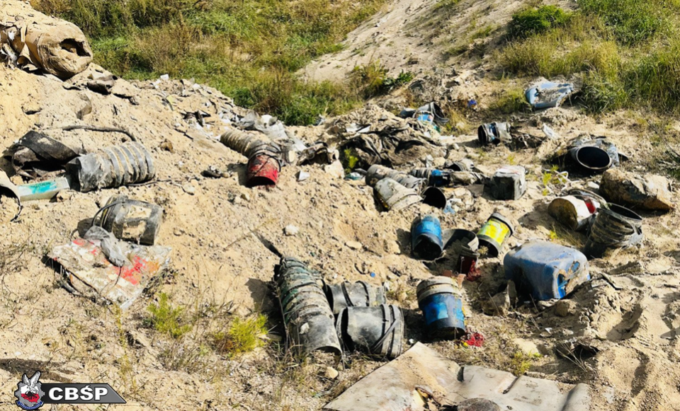 CBŚP zatrzymało osoby działające w ramach tzw. „Mafii śmieciowej”/fot. CBŚP