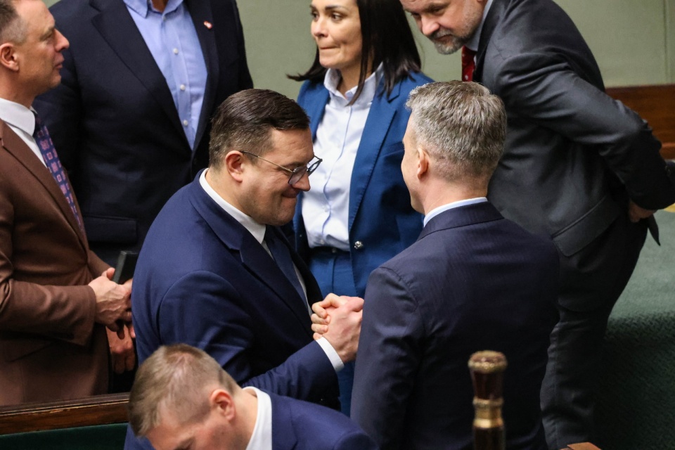 Minister rolnictwa i rozwoju wsi Stefan Krajewski na sali obrad Sejmu/fot. Albert Zawada, PAP