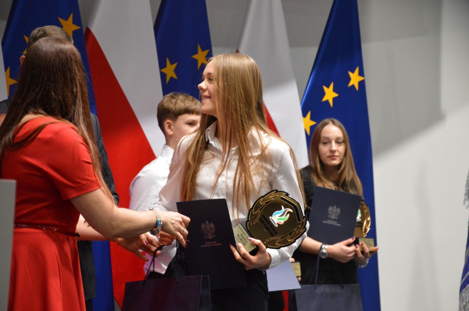 Nagrody odebrały nie tylko gwiazdy, ale również młodzi sportowcy/fot. Patryk Głowacki